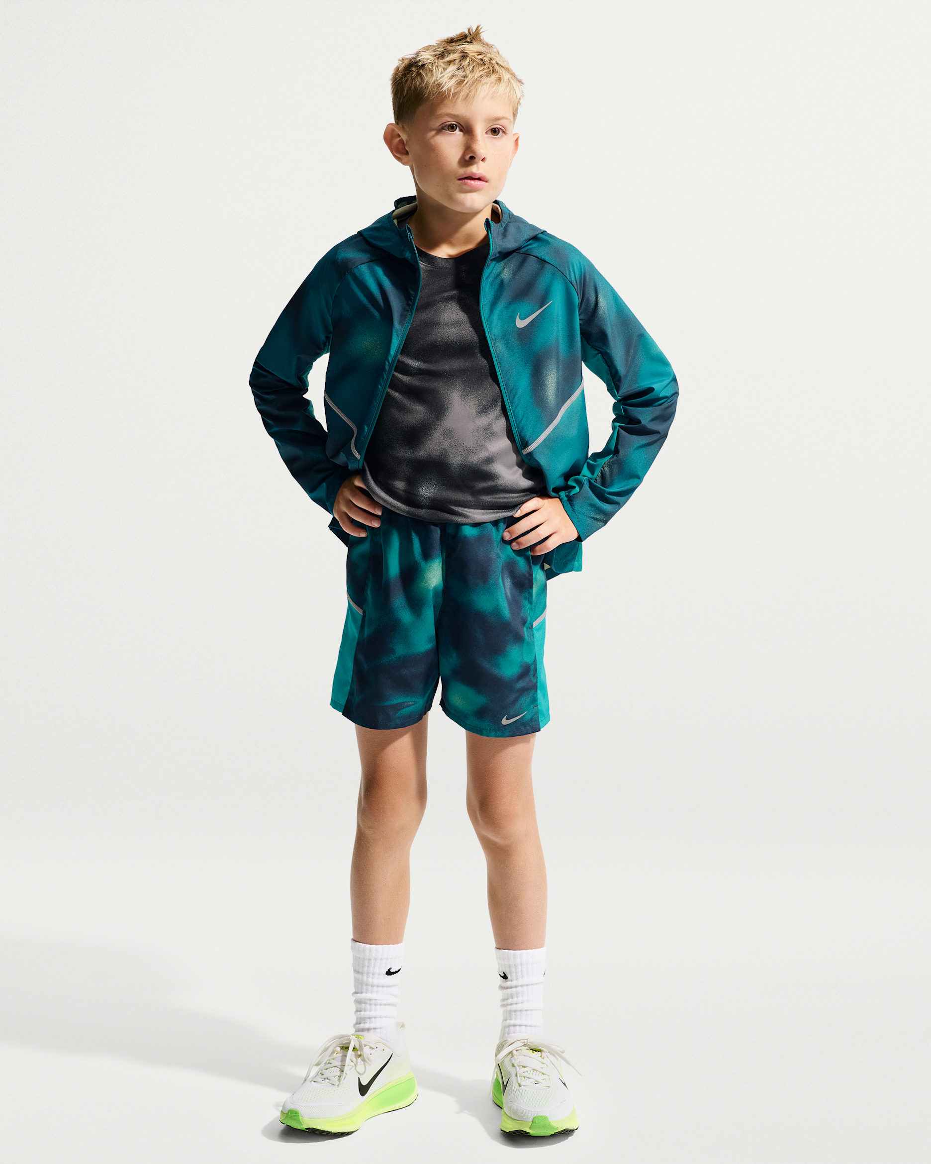 Nike Miler Older Kids' Dri-FIT Shorts. Nike ID